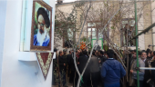 شرکت دانشگاه علمی کاربردی استان قم درگلباران بیت امام خمینی(ره)
